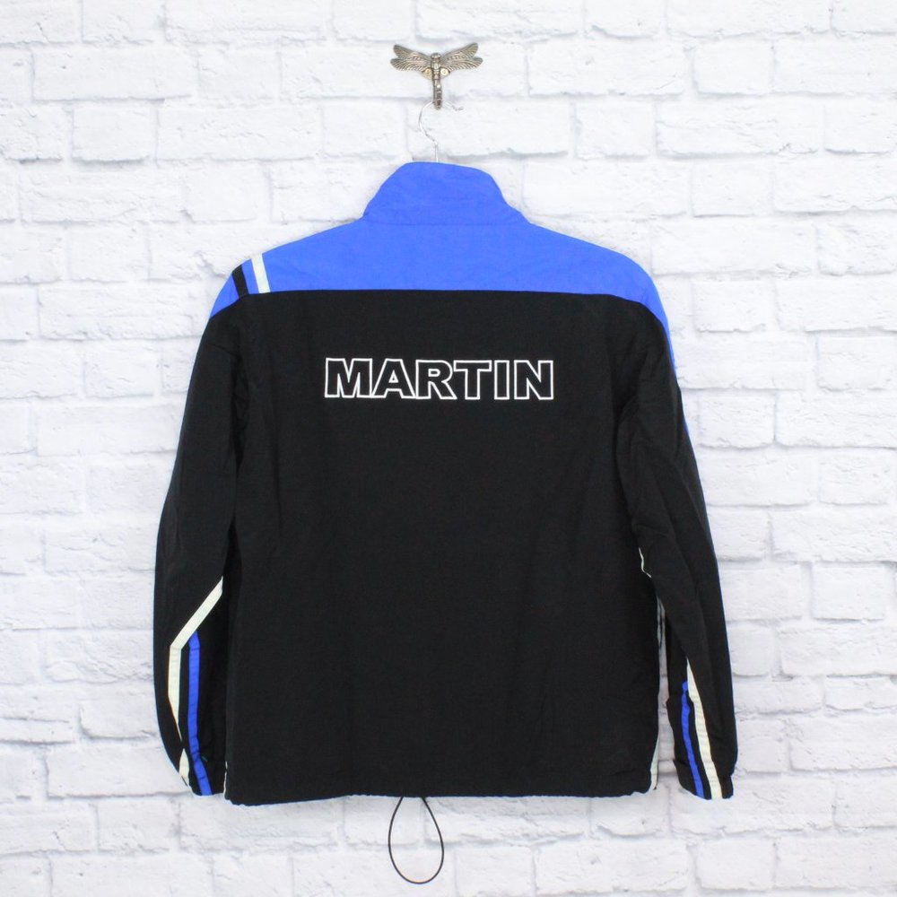 Team Caliber Roush Racing 6 Mark Martin Black Full Zip Wind Breaker Jacket Large - Picture 7 of 8